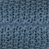 Elegant and Soft Knitted Scatterbox Cushion in Petrol.