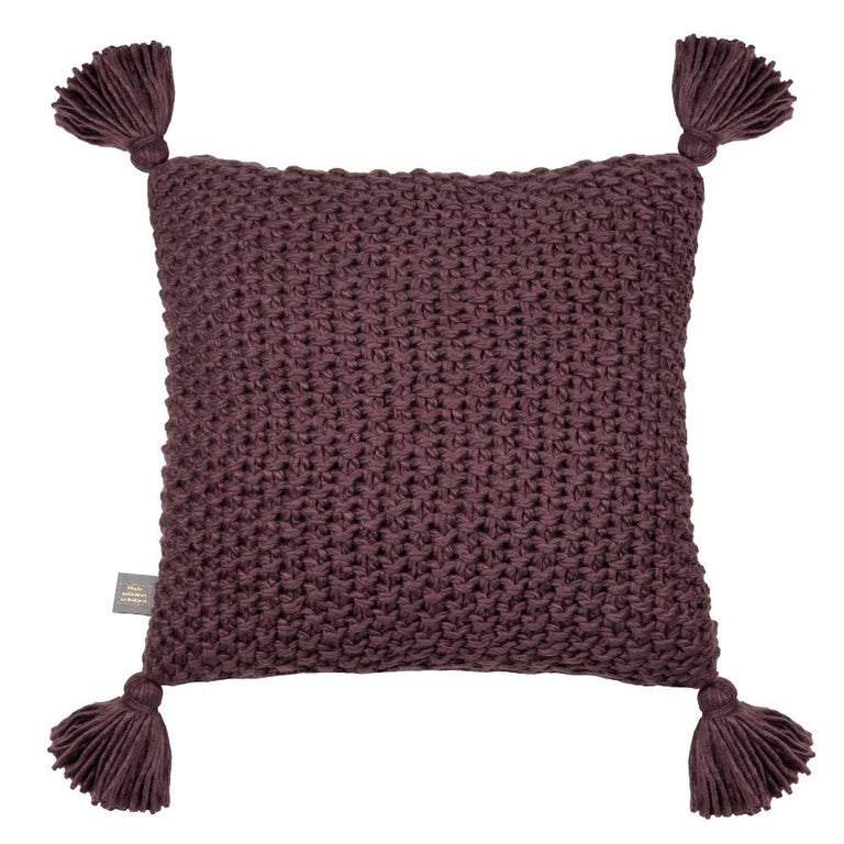 Scatter Box Cushion Collins Aubergine 45x45cm