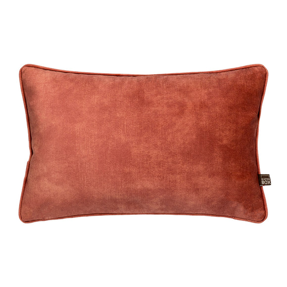 Elevate your decor with a lavish scatterbox cushion in rose and salmon.