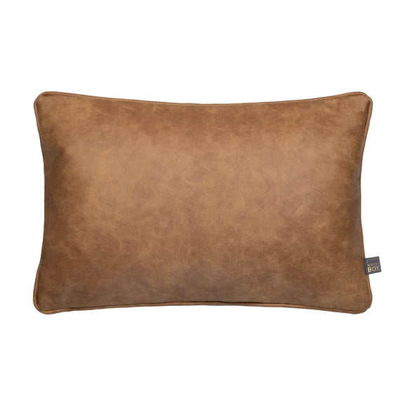 Elevate interiors with the Hollis Tan Scatter Box Cushion.