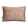 Experience lavish comfort with this Textured Velvet Scatter Box cushion in Copper/Camel.