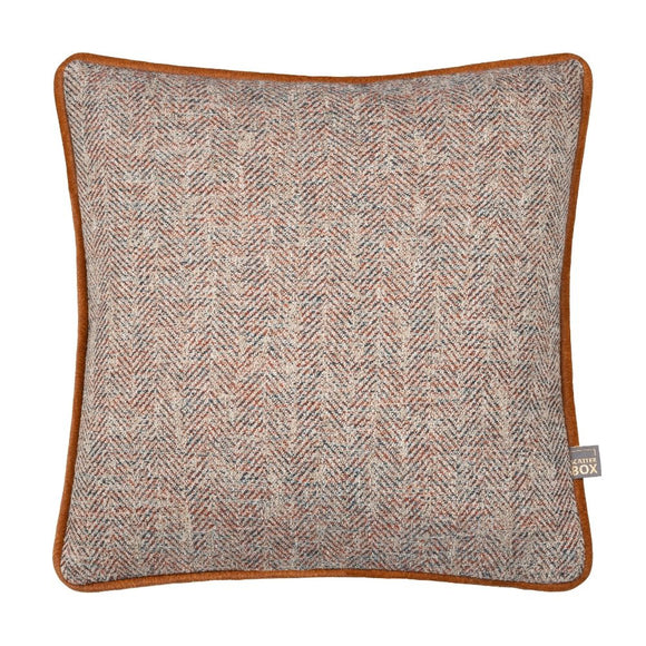 a) Sophisticated Comfort: Strandhill Copper Scatter Box Cushion.