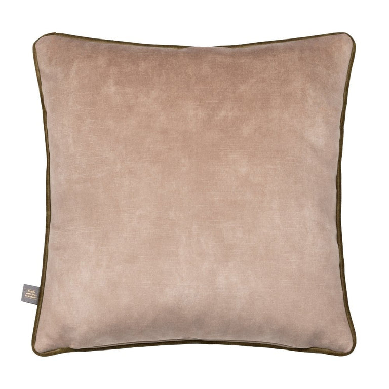 Scatter Box Cushion Etta Olive Camel 43x43cm