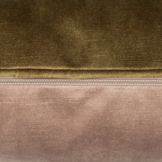 Scatter Box Cushion Etta Olive Camel 43x43cm