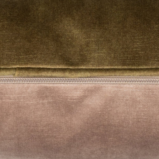 Scatter Box Cushion Etta Olive Camel 58x58cm
