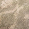 Distressed Geometric Print Scatter Box Cushion - Green Elegance.