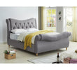 Lavish Grey Double Bed - Adam Double Bed