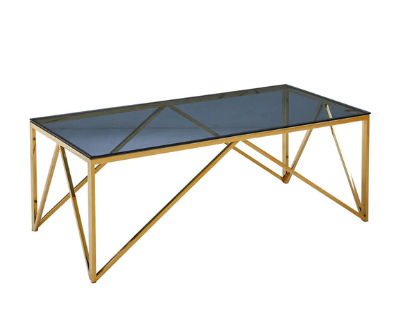 Elegant coffee table Allure Coffee Table in gold
