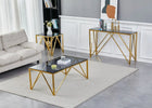 Allure living room tables, stylish coffee table in gold
