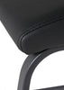 Dining room seating - Black upholstered chair