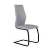 Alta Grey vegan leather dining chair