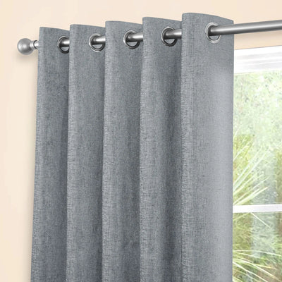Amberley Thermal Nickel Eyelet Curtains