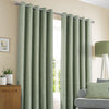 Amberley Thermal Sage Eyelet Curtains life style picture