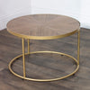 Andrea Nest of 2 Coffee Tables picture of the small table with a parquet top