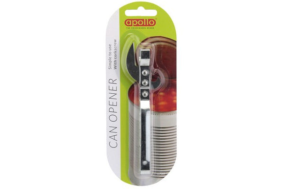 Apollo Can Opener Stab with Corkscrew and bottle opener