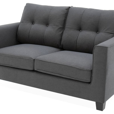 Astrid 2 Seater Sofa Charcoal