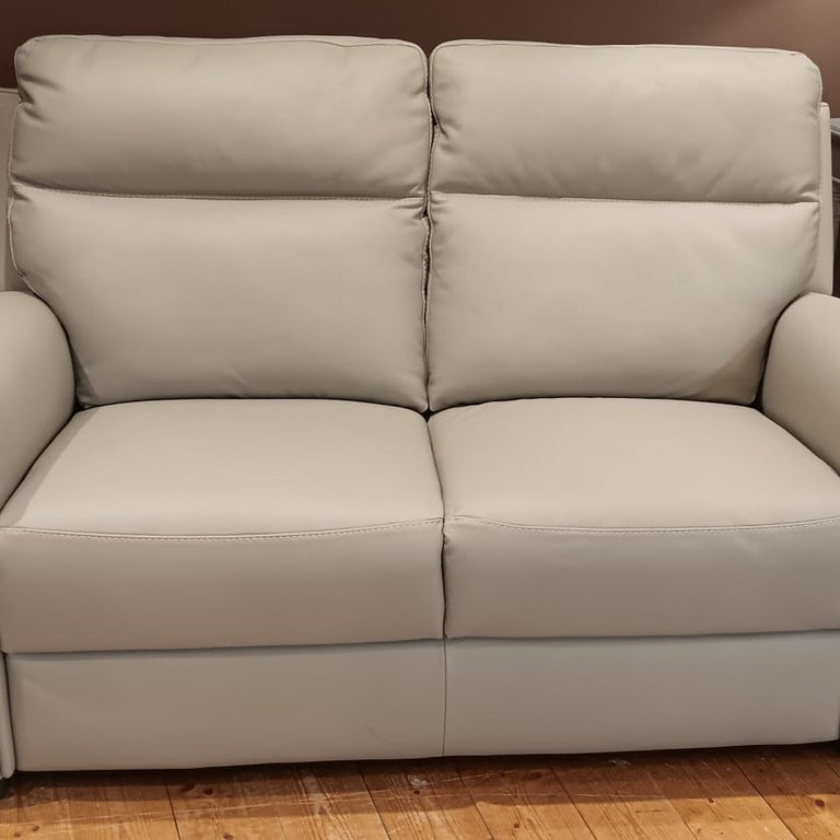 Nicoletti Home Atlanta 2 Seater Leather Sofa