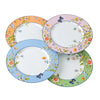 "Aynsley Cottage Garden Dinner Plates Set of 4 with floral design."

