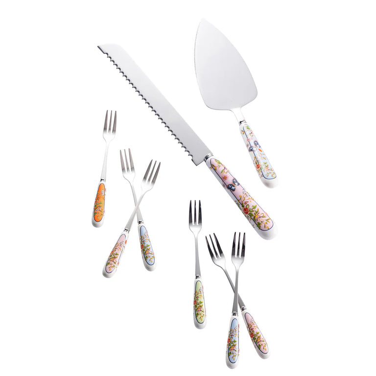 Aynsley Cottage Garden Pastry Set