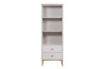 Dove grey painted bookshelves online