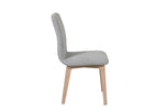 Sleek grey chair for dining table - Baobab Dining Collection