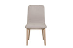 Upholstered Scandi-style dining chair - Baobab Furniture