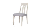 Modern Scandi dining chair in taupe - Baobab Design