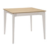 Compact wooden dining table - American white oak furniture