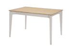 Modern grey dining table with extension leaf - Baobab Dining Table