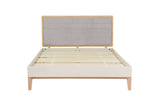 Wooden king size bed - Baobab Series