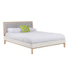Stylish American white oak super king bed - Baobab Collection