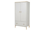 2-Door Wardrobe - Crafted from American White Oak