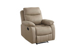 Brown Barkley 1 Seater Manual Recliner accent chair