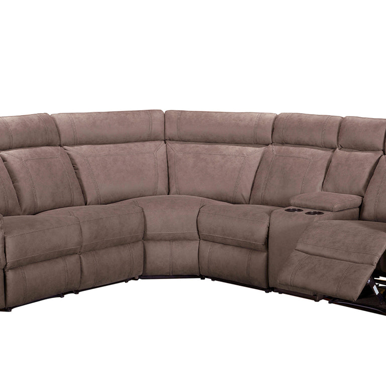 Baxter 1 Seat Corner Sofa Section Brown