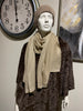 Beige Sparkling Scarf life style picture