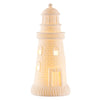 Nautical-inspired lighting with Belleek Living Lighthouse LED.
