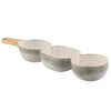 "Belleek Living Tivoli Snack Server with Bamboo Handle"
