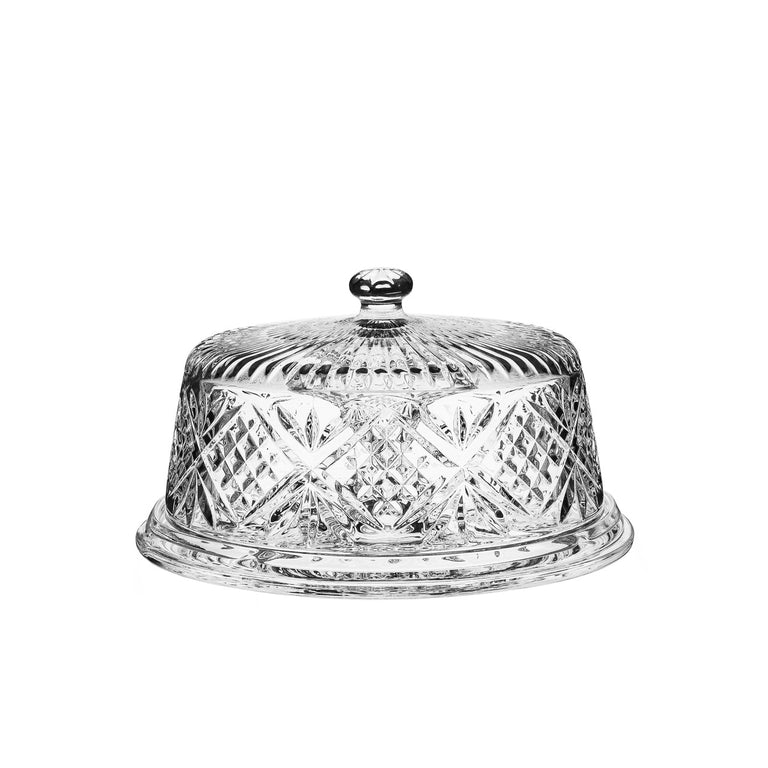 Tipperary Crystal Belvedere Cake Stand with Lid