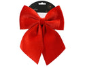 Stylish Christmas Decoration Bow Polyester with clear adhesive
