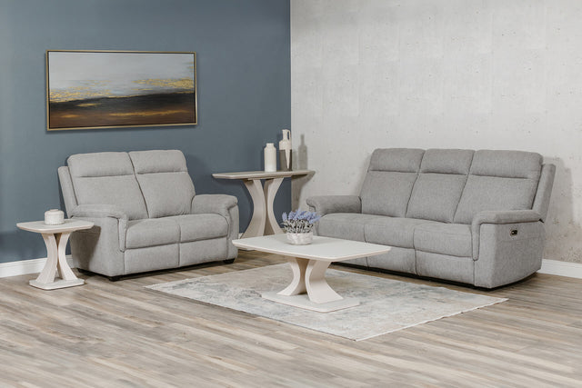 Bowie 3 Seater Recliner Sofa Grey