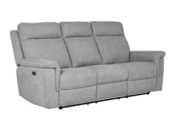 3 Seater Sofa Bowie Recliner in Grey

