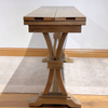 Versatile Foldable Wood Table Option