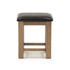 Functional makeup table with bronze handles for stylish storage.