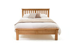 Premium wood super king size bed frames with oil finish