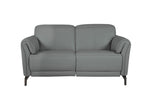 Modern Grey Leather 2 Seater Sofa - Buy Now!