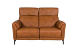 Elevate Your Space with the Leather Two Seater Couch.
