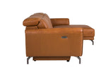Stylish Corner Sofa - Leather Recliner for Ultimate Comfort.