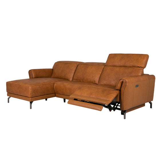 Stylish Capri Tan Electric Recliner - Perfect for Your Living Room!