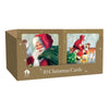 Festive cards with Santa design in Cards XMAS SQ Trad Santa 10 Pack