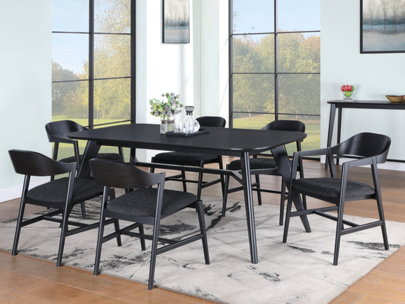 Elegant dining set Carrington Black Dining Set